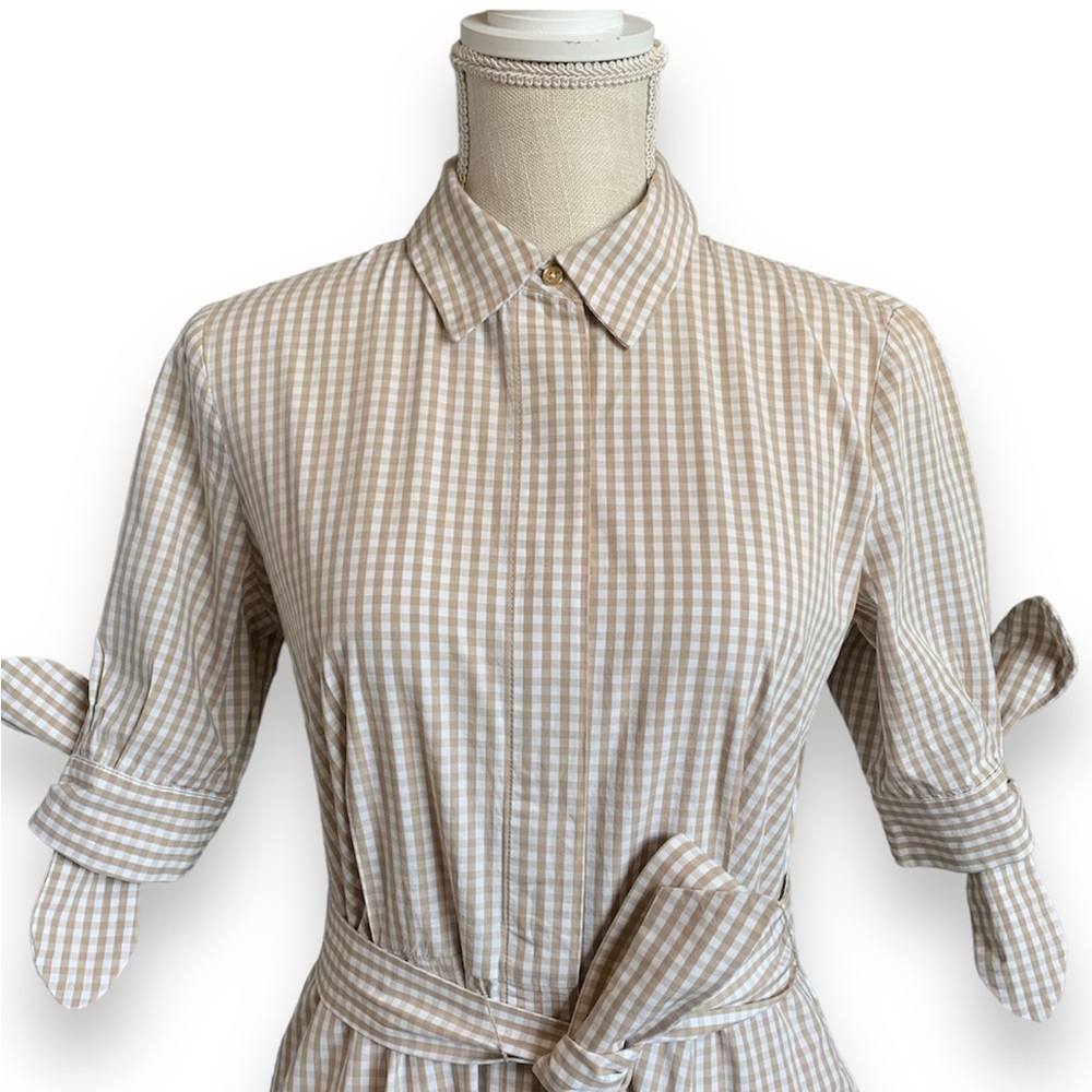 CALVIN KLEIN | Gingham Retro Dress Size 4 - Picture 2 of 10